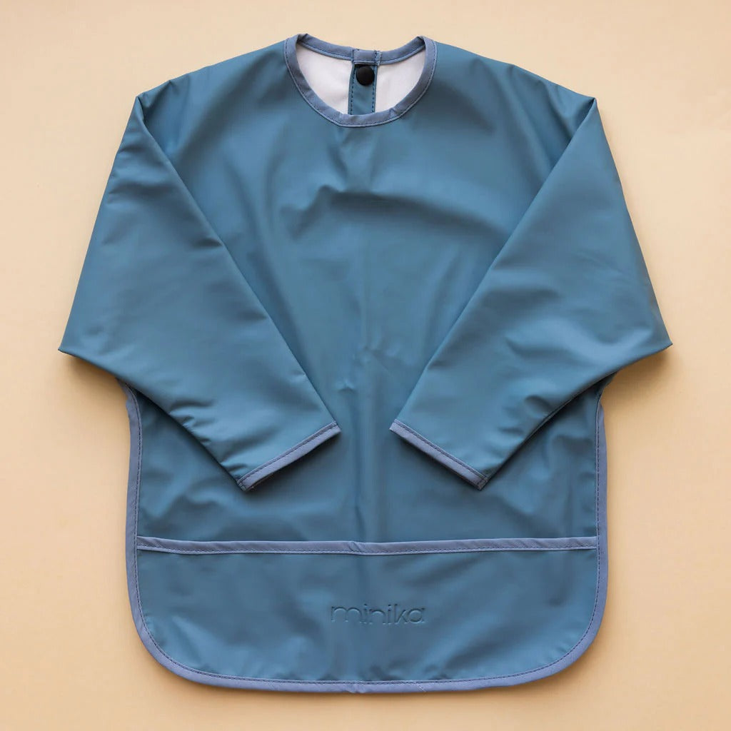 Bavette manches longues -  Indigo