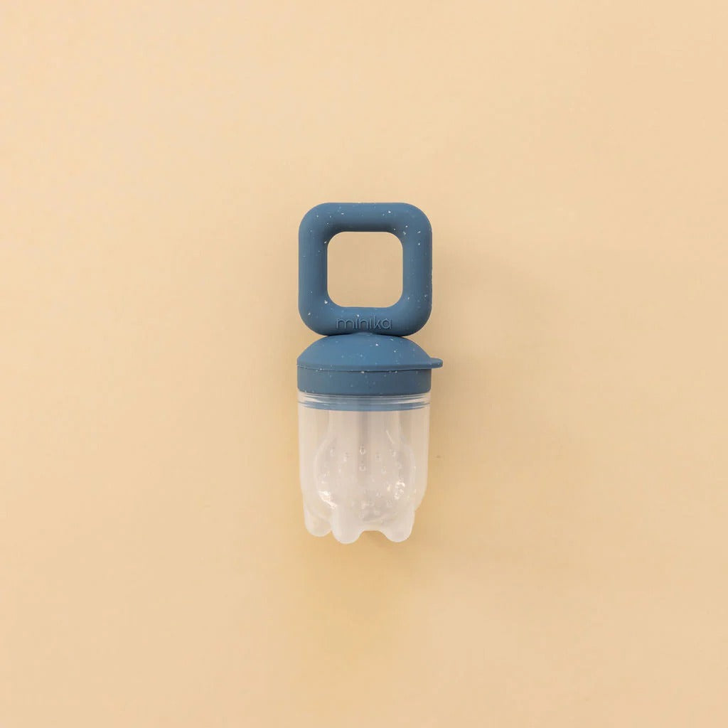 Tétine alimentaire de dentition -  Indigo