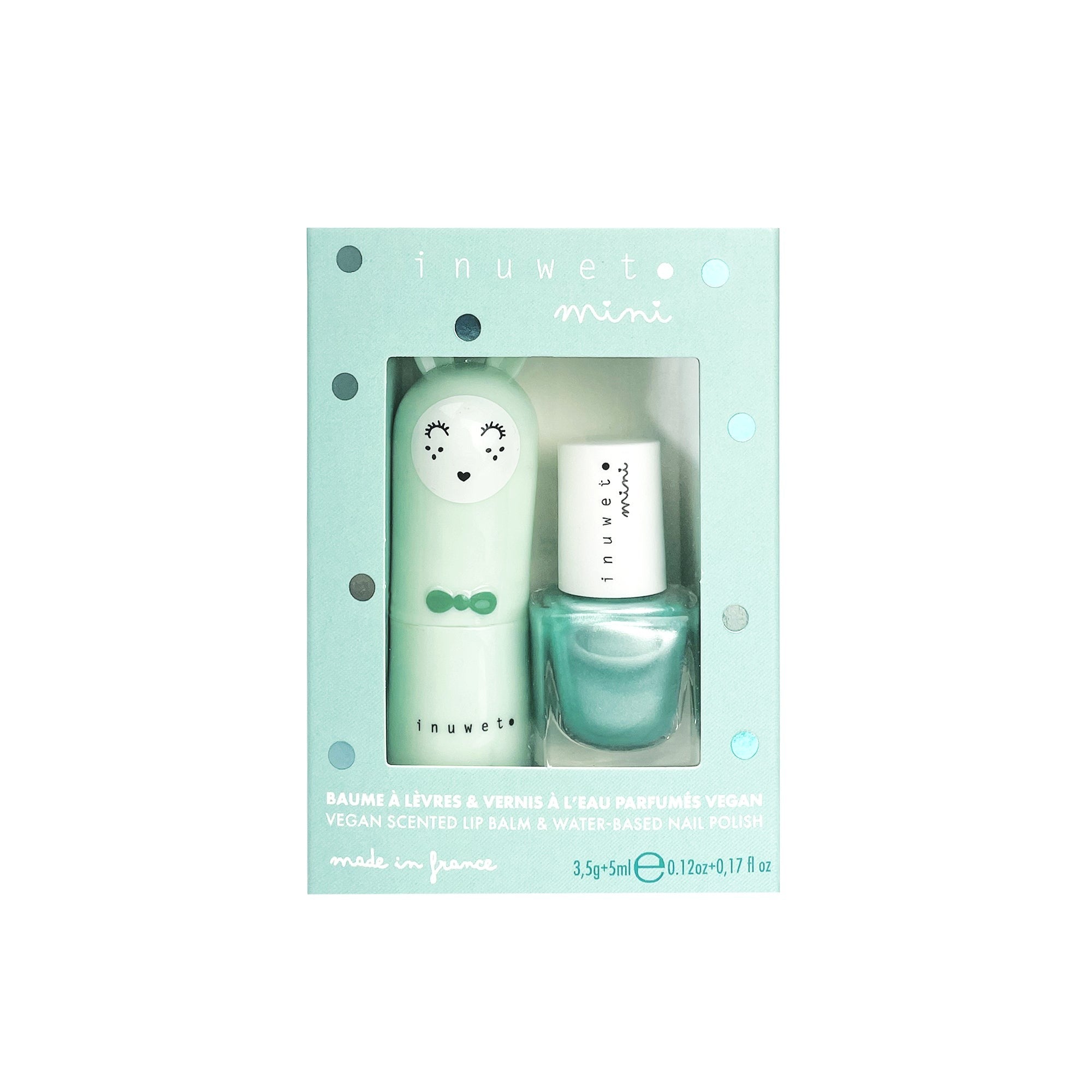 Duo baume & vernis- TURQUOISE