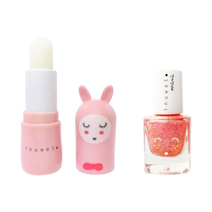 Duo baume & vernis- Rose pâle