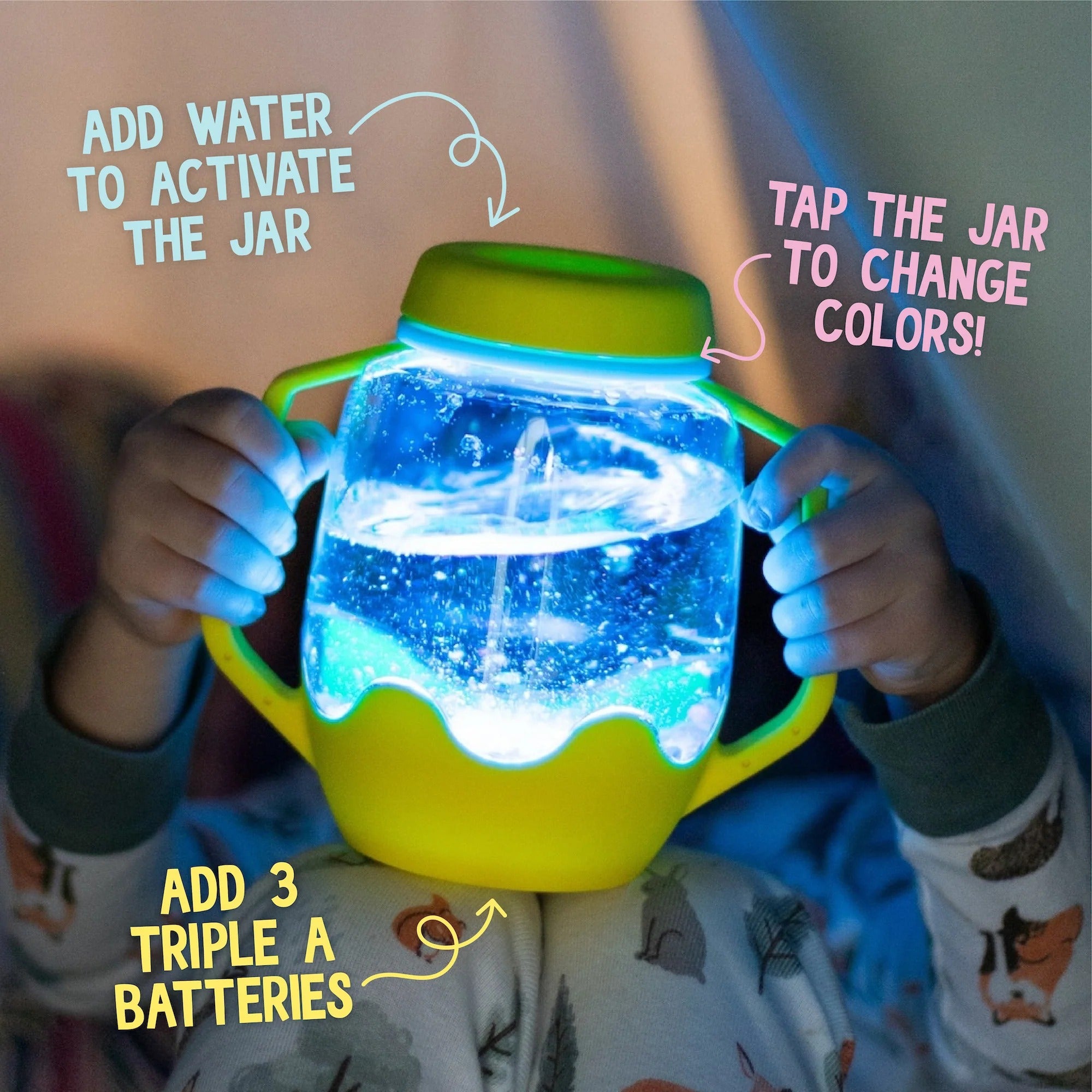 Jar sensoriel lumineuse Glopals