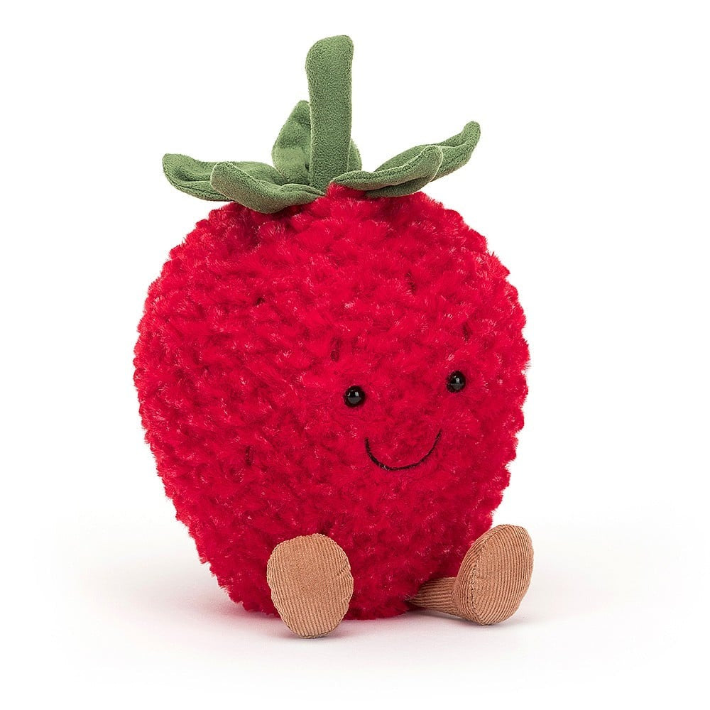 Peluche - Fraise Amusante 8"