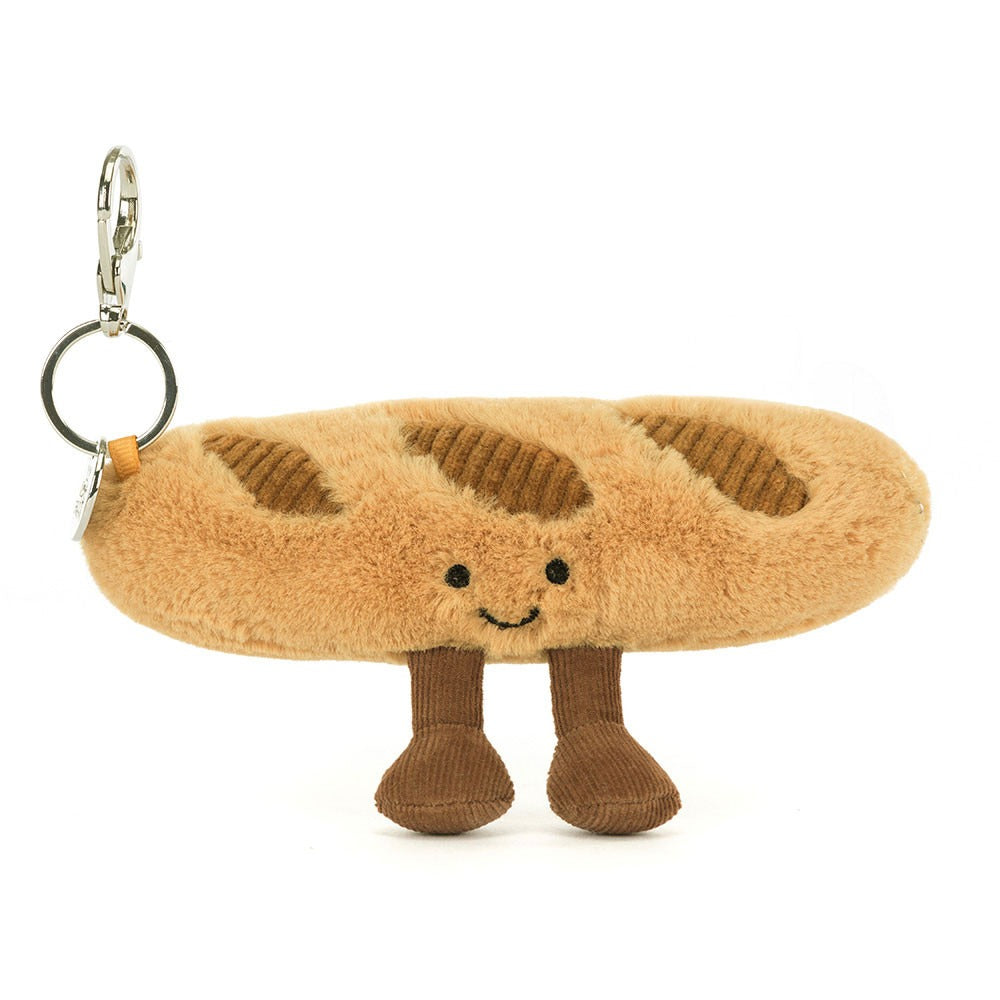 Peluche Jellycat - Amuseables porte-clé baguette de pain