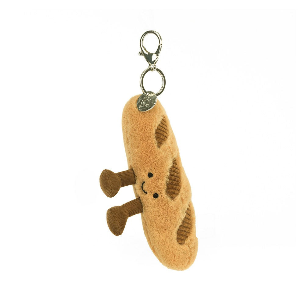 Peluche Jellycat - Amuseables porte-clé baguette de pain