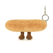Peluche Jellycat - Amuseables porte-clé baguette de pain