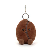 Peluche Jellycat - Amuseables porte-clé grain de café
