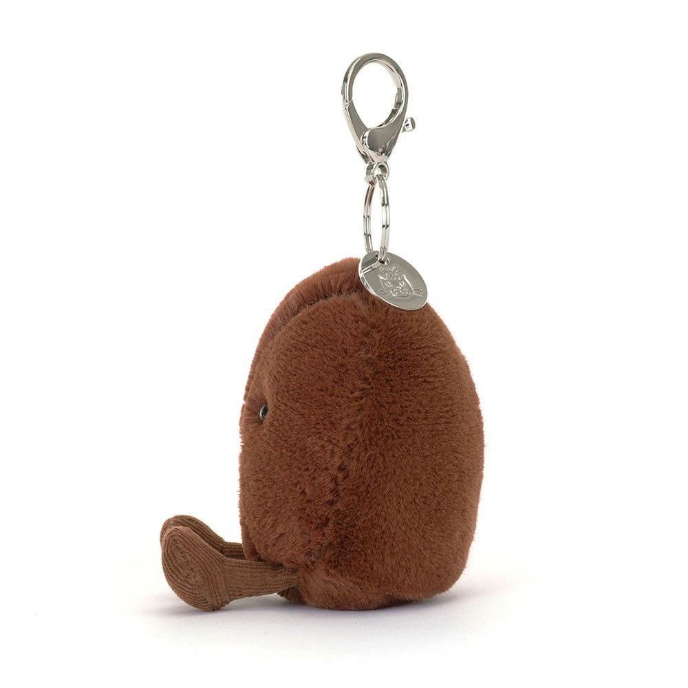 Peluche Jellycat - Amuseables porte-clé grain de café