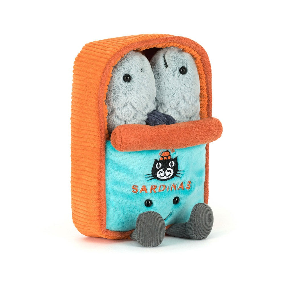 Peluche Jellycat - Amuseables boîte de sardines