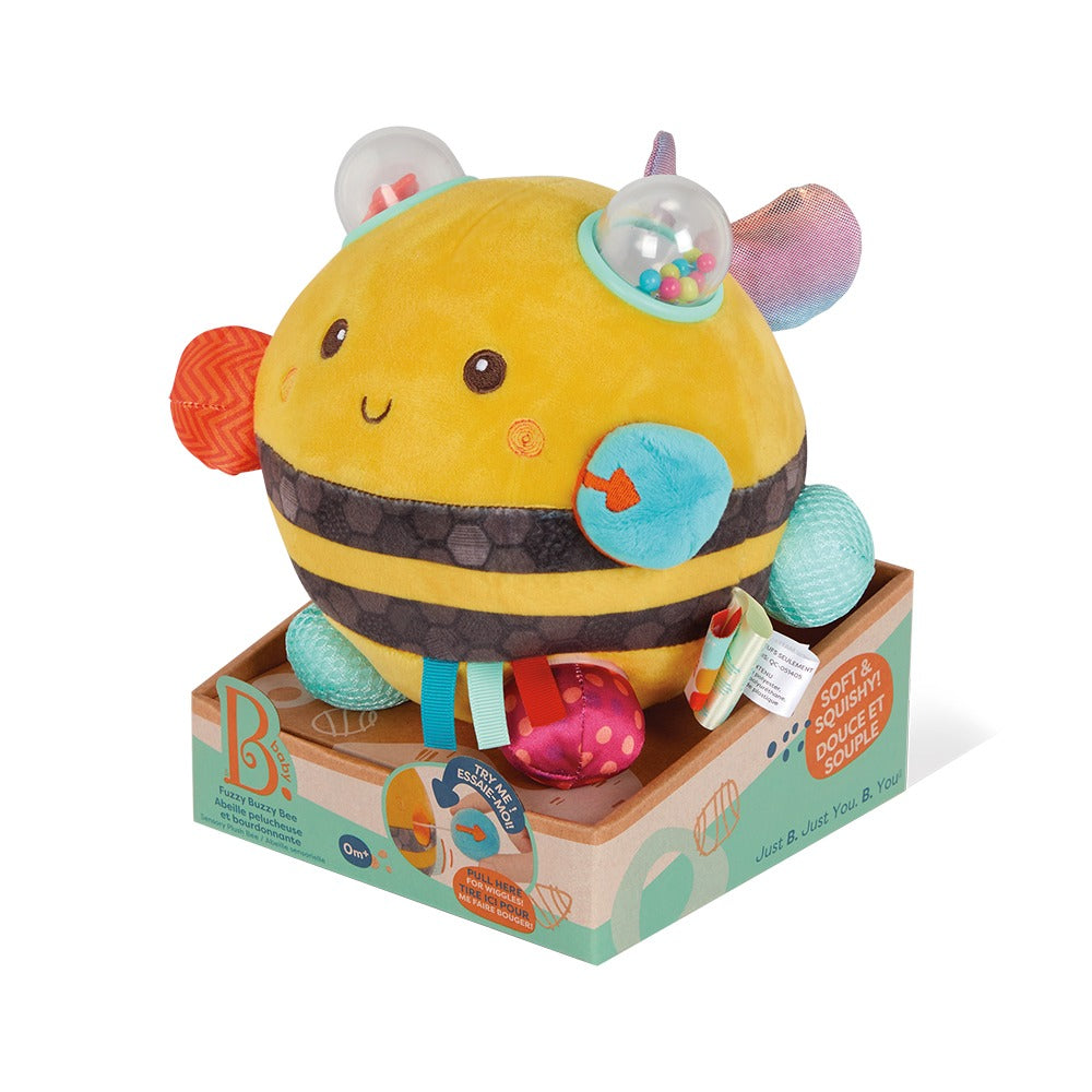 Peluche sensorielle Abeille