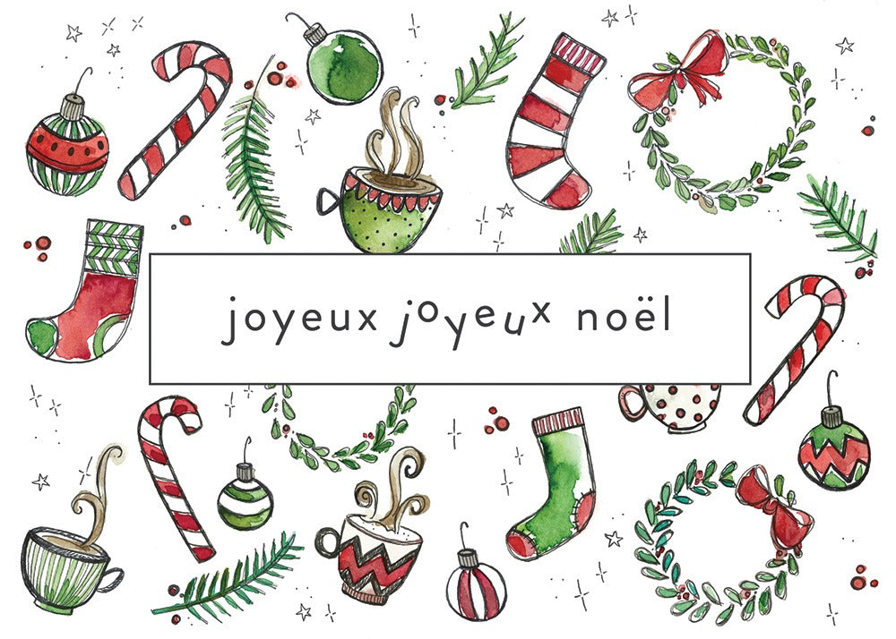 Carte de souhaits - Joyeux Noël