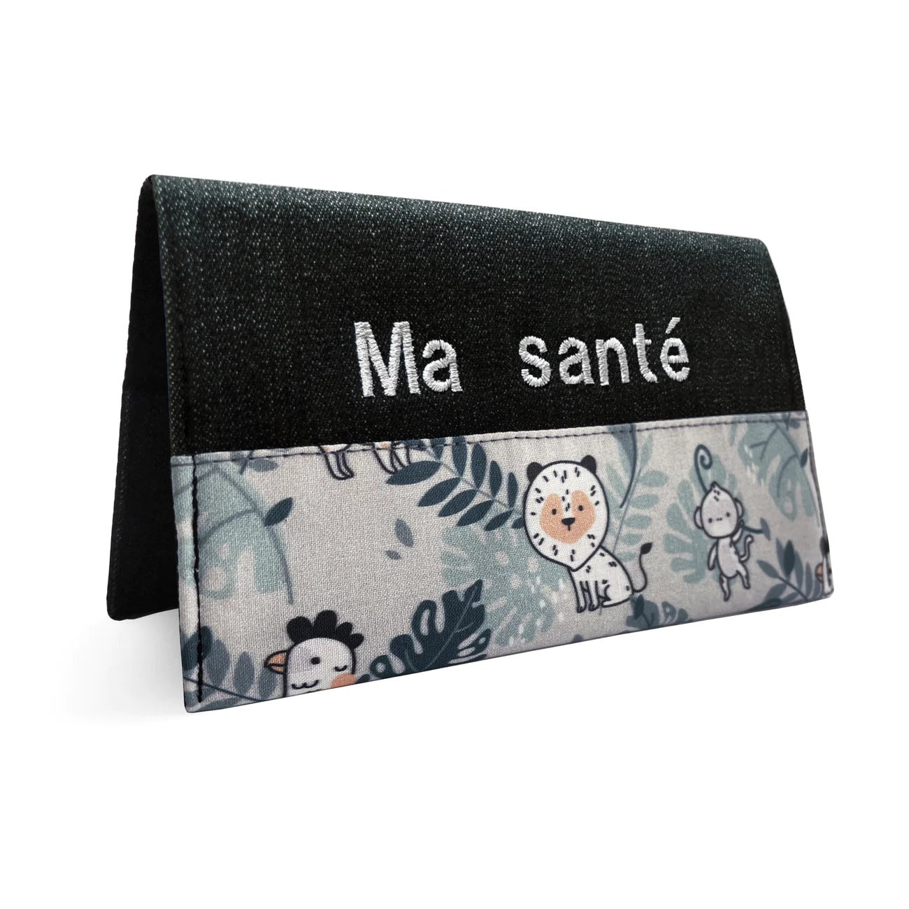 Protège carnet de santé personnalisable - Jungle