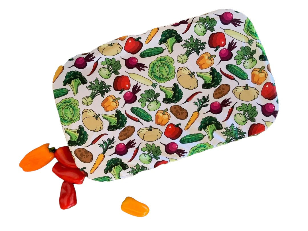 Couvre bol rectangulaire  - Légumes