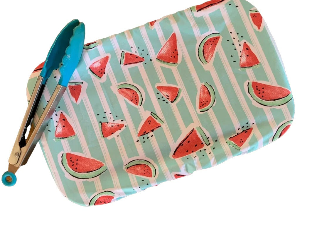 Couvre bol rectangulaire  - Melon d'eau