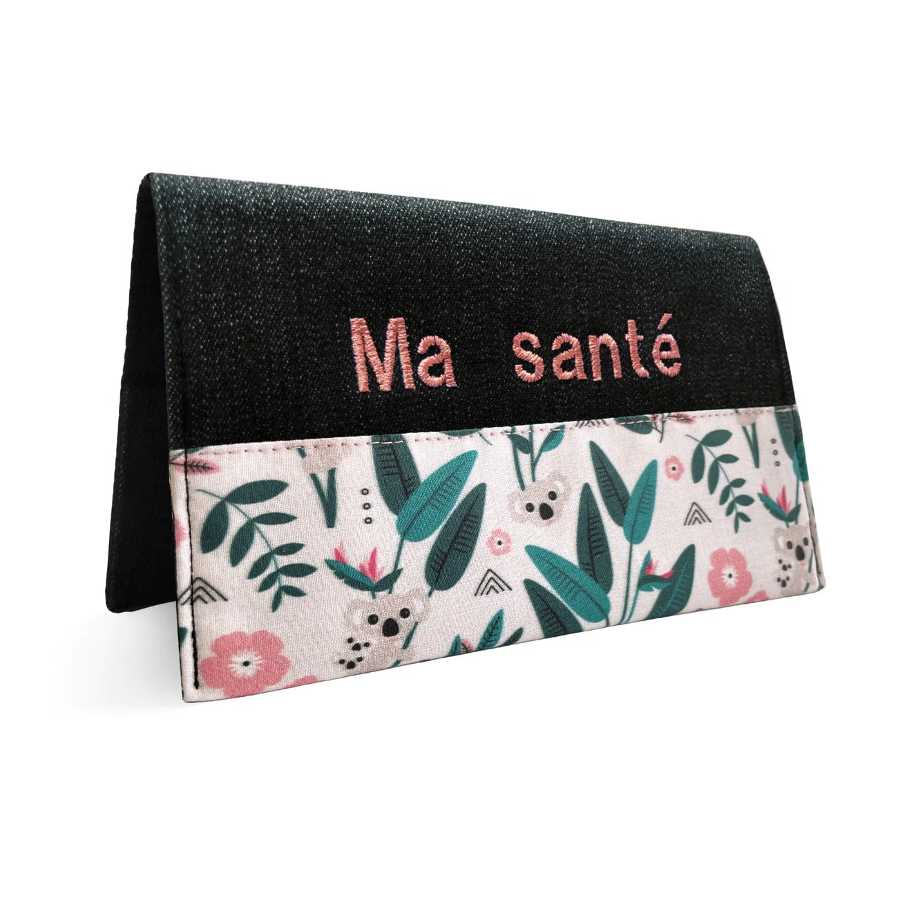 Protège carnet santé personnalisable -  Koala tropical
