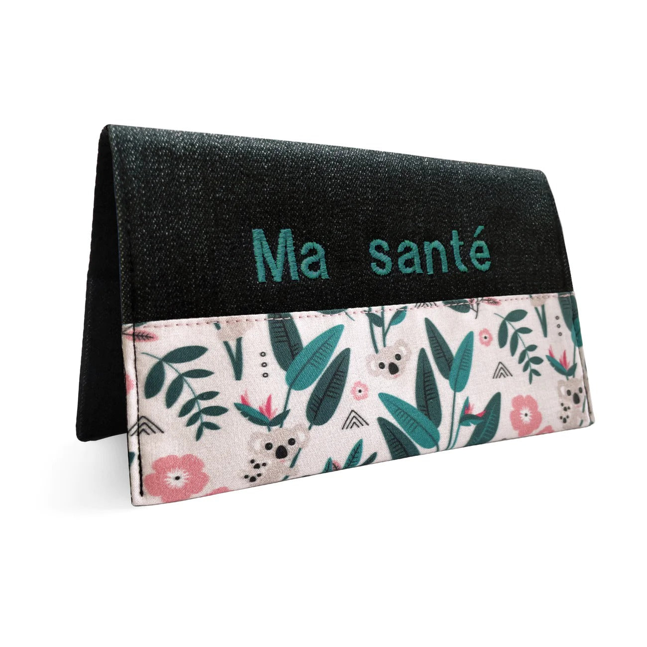 Protège carnet santé personnalisable -  Koala tropical