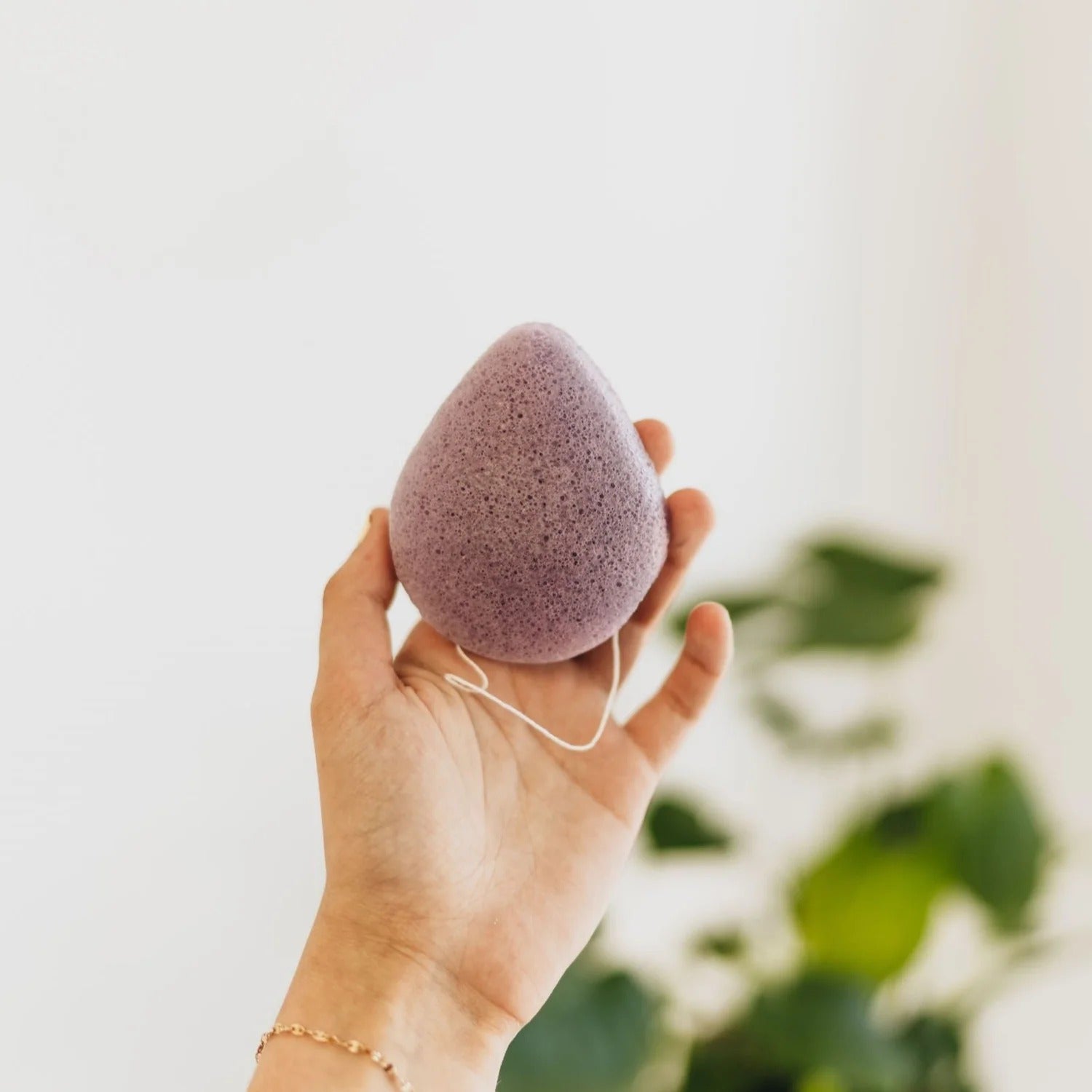 Éponge konjac nettoyante - Lavande calmante