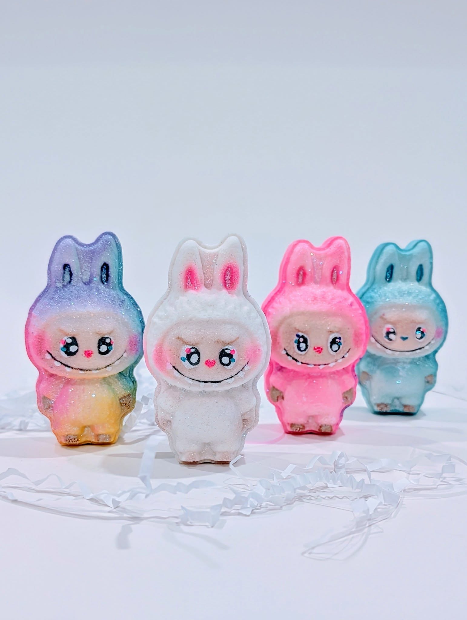 Bombe de bain - Modèle arc-en-ciel