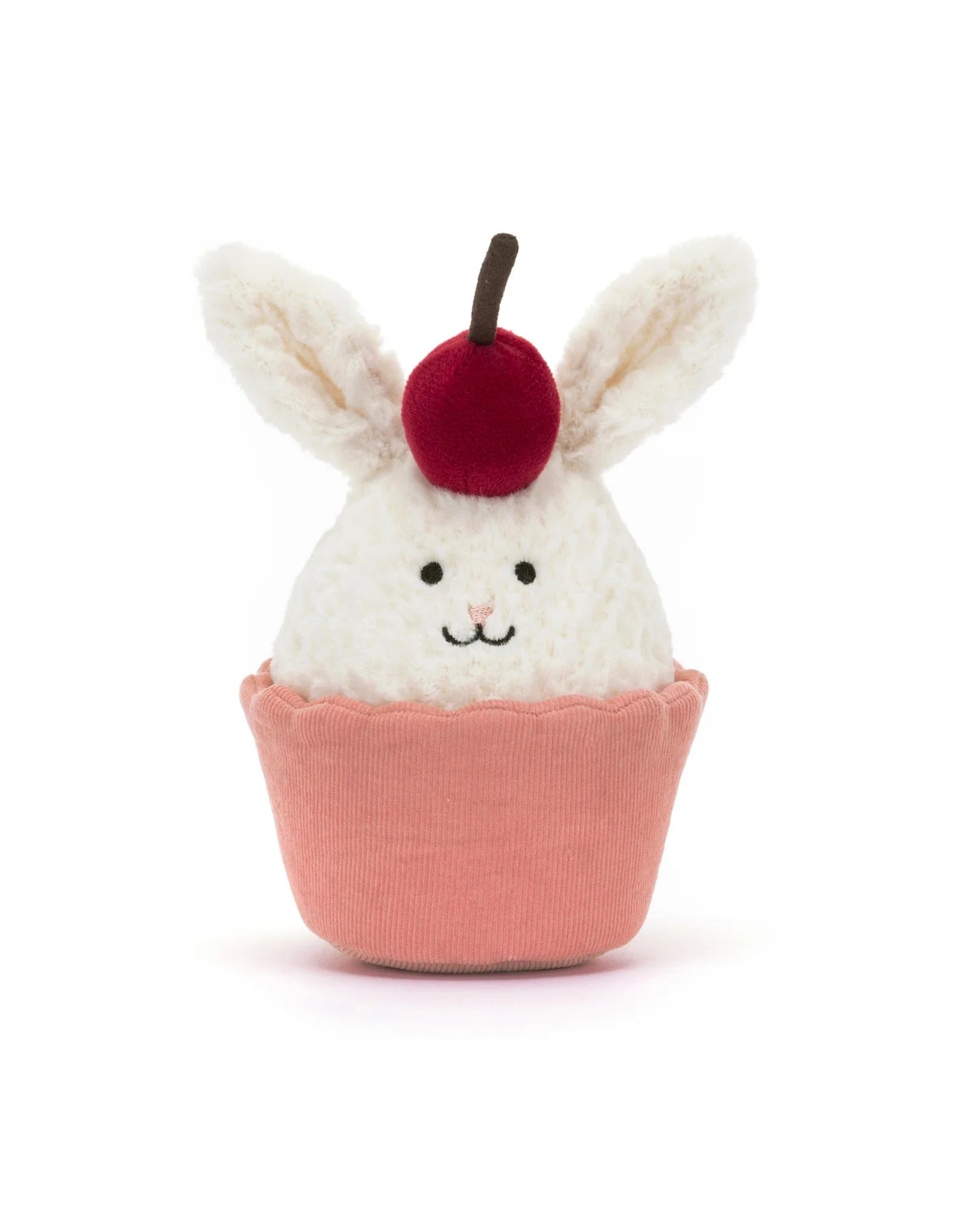 Peluche - Lapin cupcake délicat