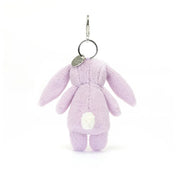 Peluche  - Porte clé lapin fleur jasmine