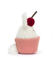 Peluche - Lapin cupcake délicat