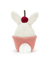 Peluche - Lapin cupcake délicat