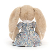 Peluche - Lapin robe fleurie