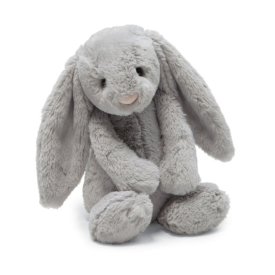 Peluche - Lapin gris petit