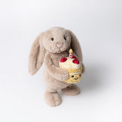 Peluche - Bashful Beige Bunny 'Birthday'