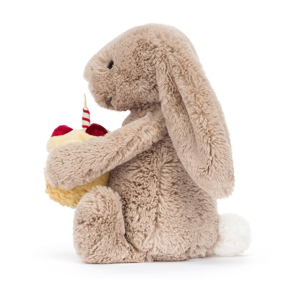 Peluche - Bashful Beige Bunny 'Birthday'