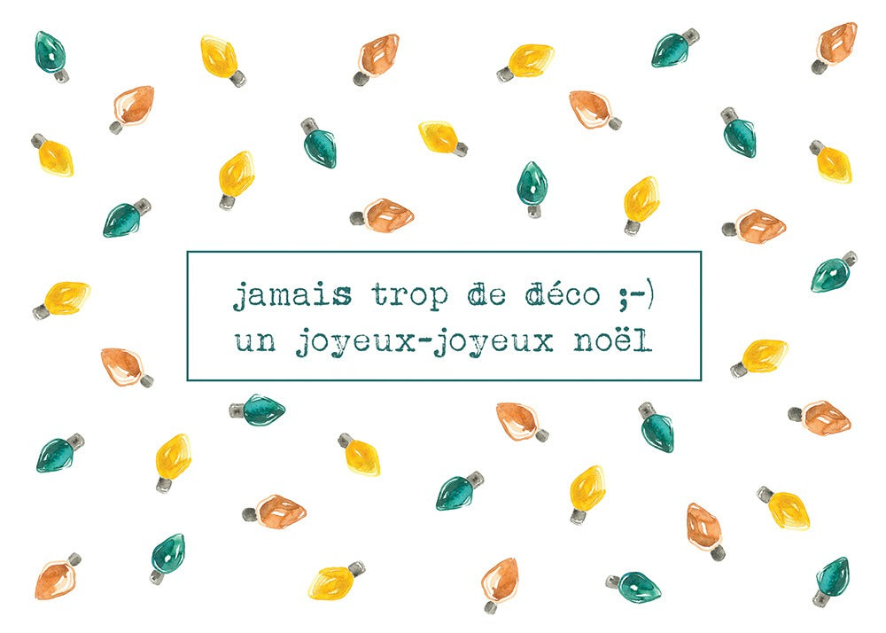 Carte de souhaits - Joyeux Noël