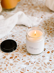 Chandelle de soya  - Huile essentielle - Lavande