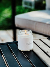 Chandelle de soya  - Huile essentielle - Lavande