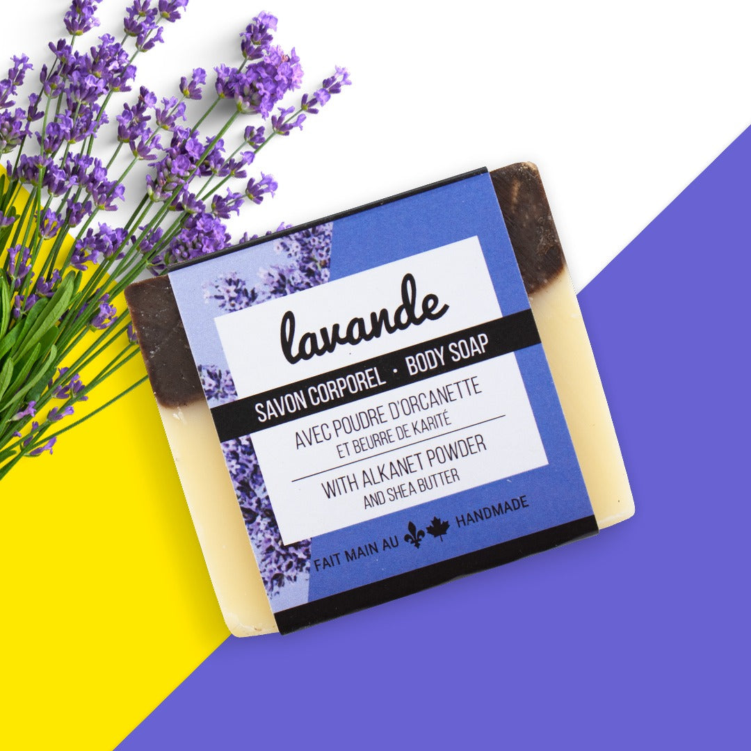 Savon hydratant pour le corps - Lavande