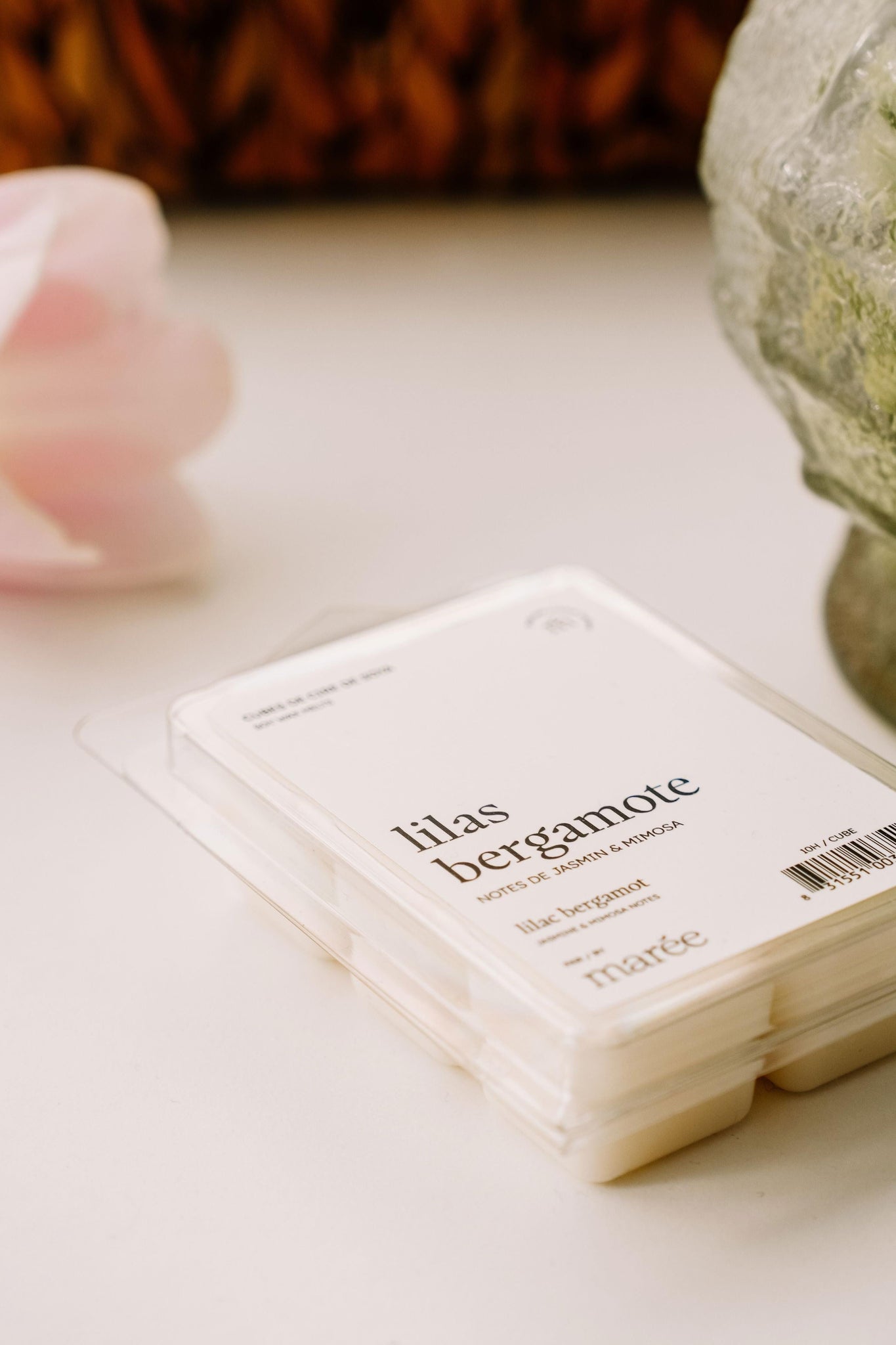 Pastilles de cire de soya pour diffuseur - Lilas bergamote
