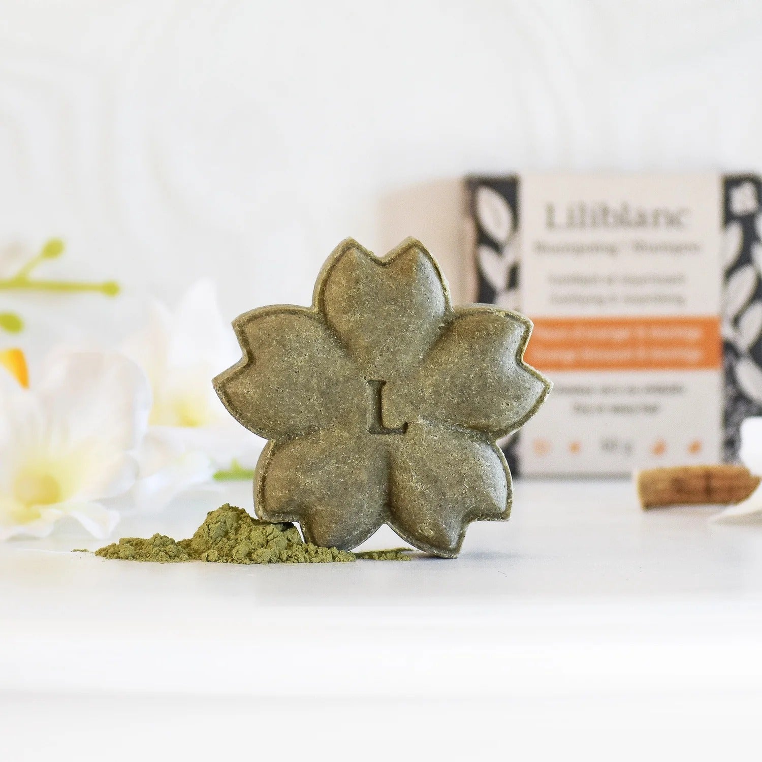 Shampoing en barre - Cheveux secs et ondulés – Fleurs d'oranger et moringa