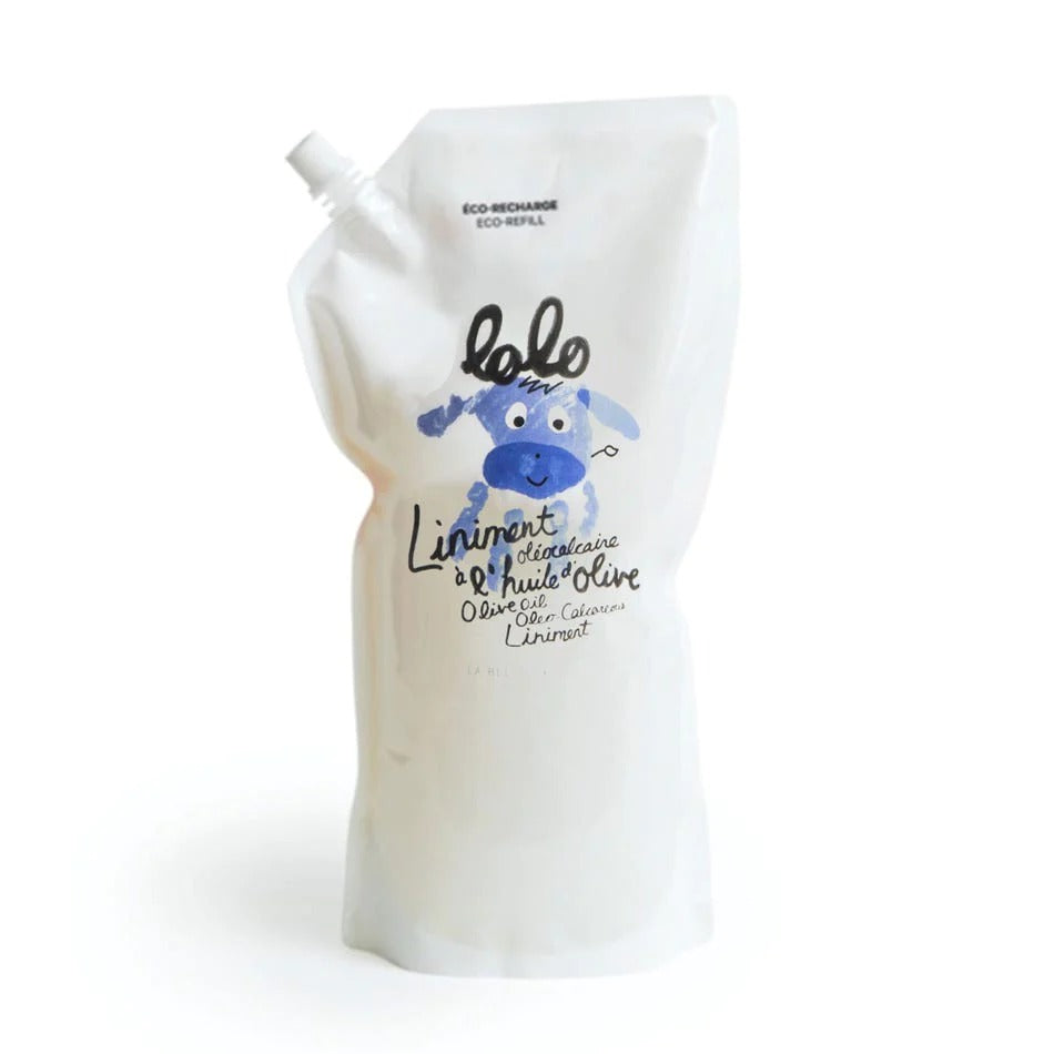 Liniment oléocalcaire à l'huile d'olive