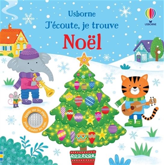 Livre - Noël j'écoute je trouve