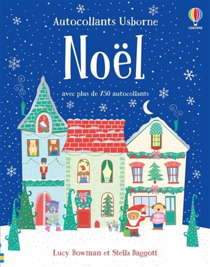 Livre - Noël : Avec plus de 750 autocollants