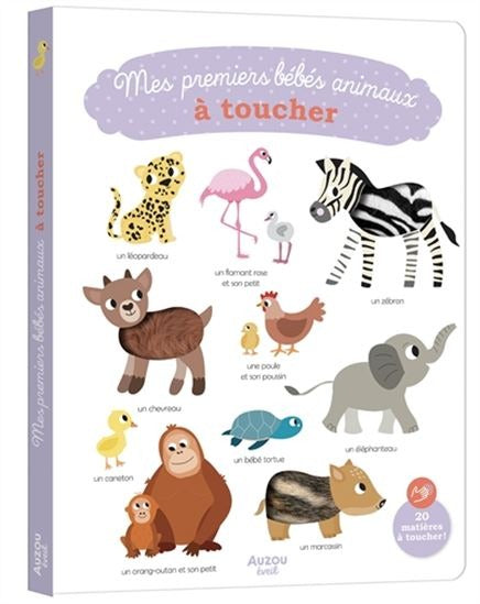 Livre - Mes premiers animaux à toucher