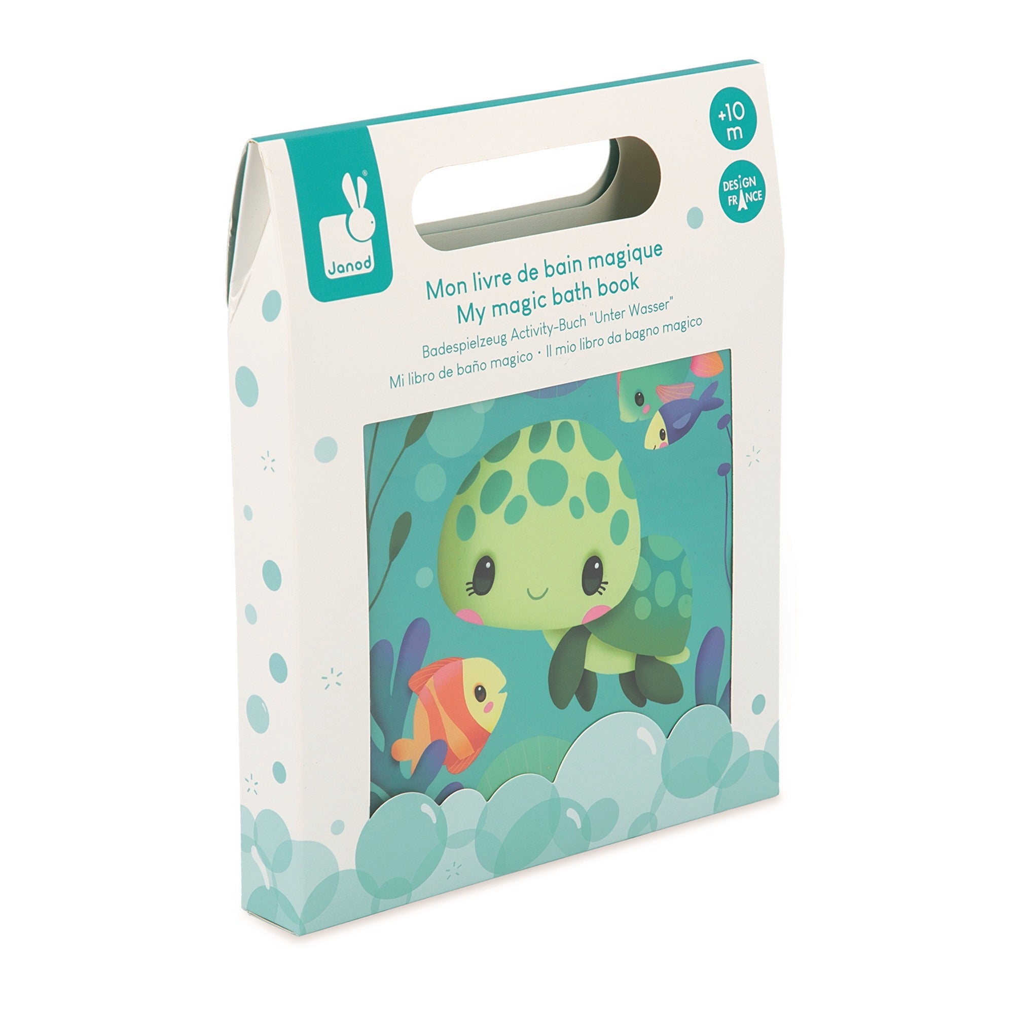 Livre de bain - La vie magique des tortues