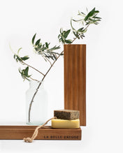 Plateau porte savon en bois