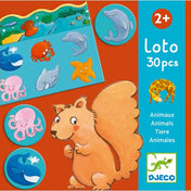 Jeu - Loto des animaux