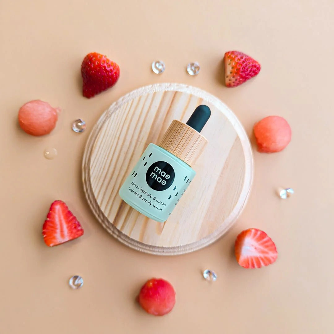 Sérum Éclat Tonifiant - Fraise & Melon d'eau