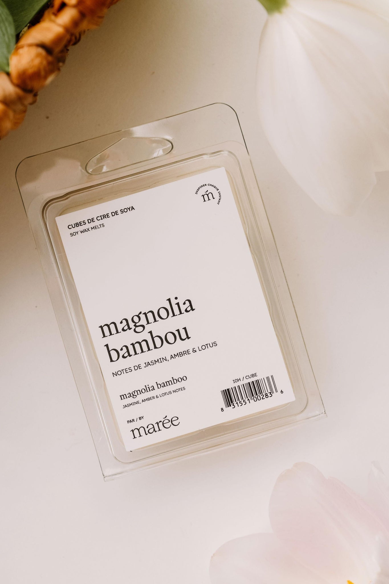 Pastilles de cire de soya pour diffuseur - Magnolia bambou