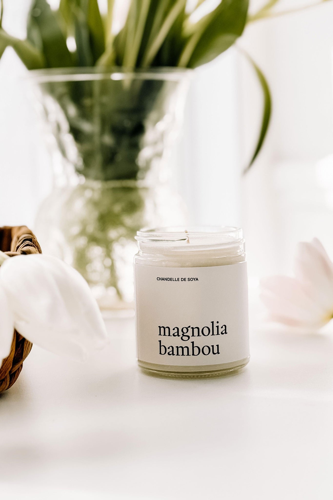 Chandelle de soya - Magnolia bambou