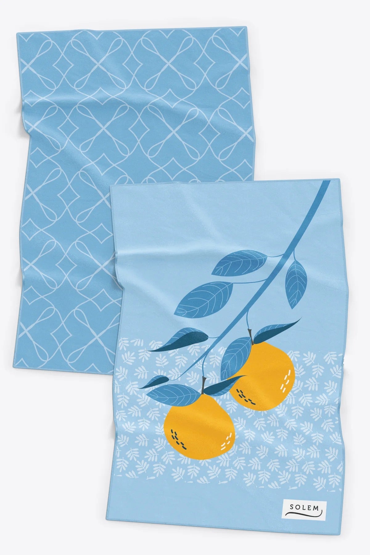 Linges à vaisselle - Les mandarines (Lot de 2)