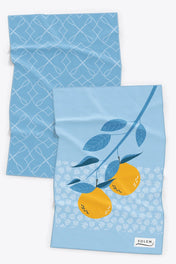Linges à vaisselle - Les mandarines (Lot de 2)