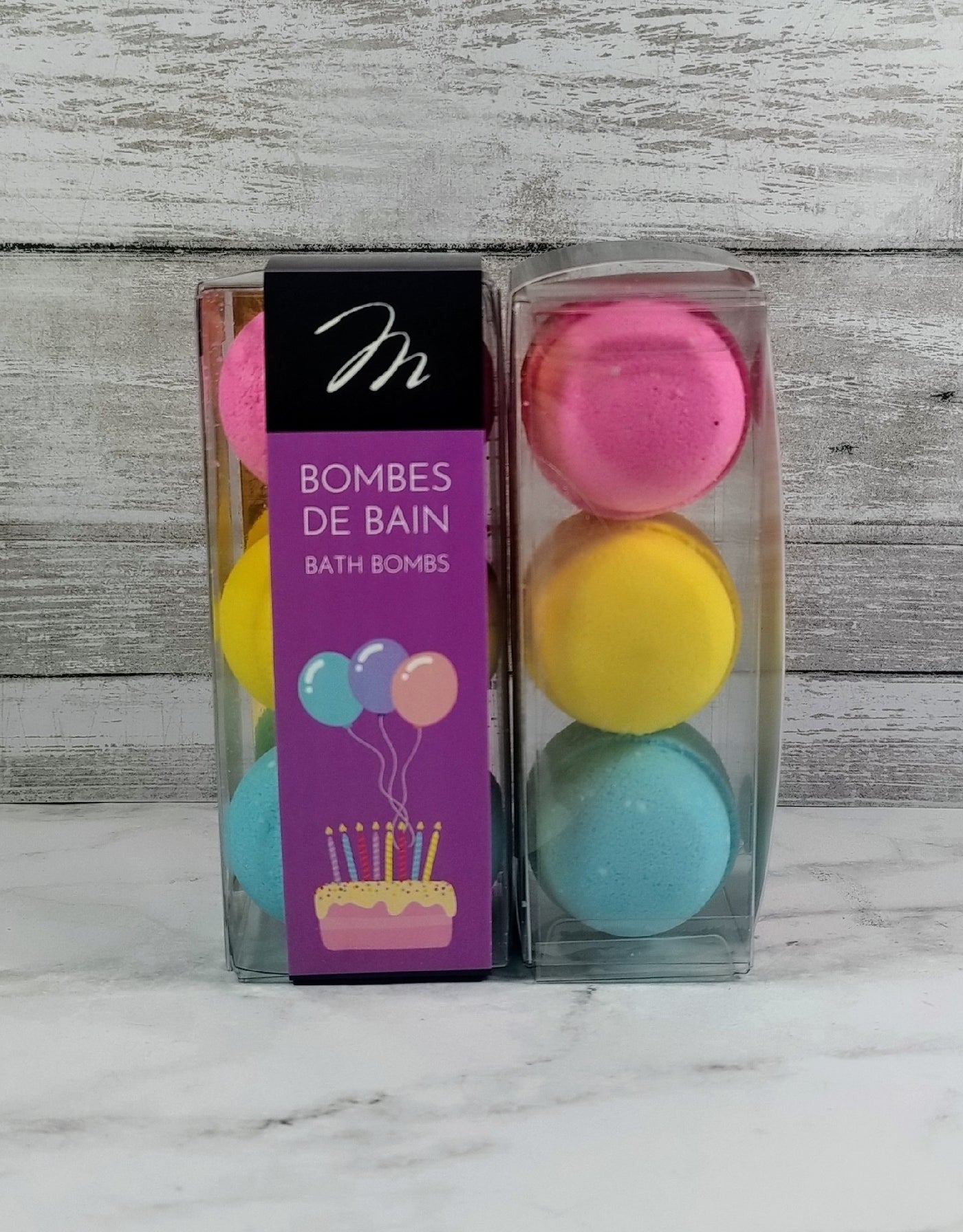 Bombe de bain - Bonne fête violet