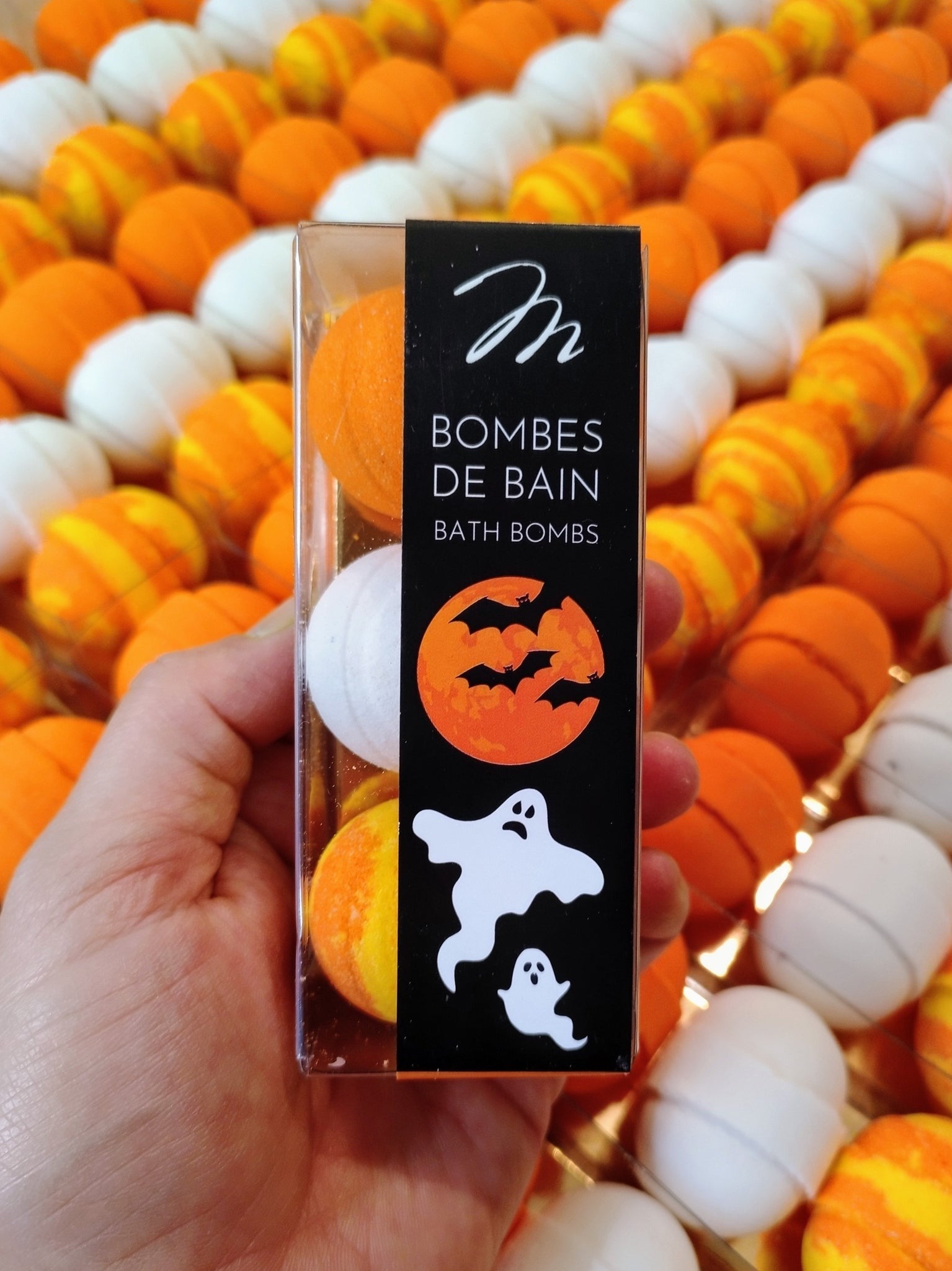 Bombes de bain - Halloween - Fantôme