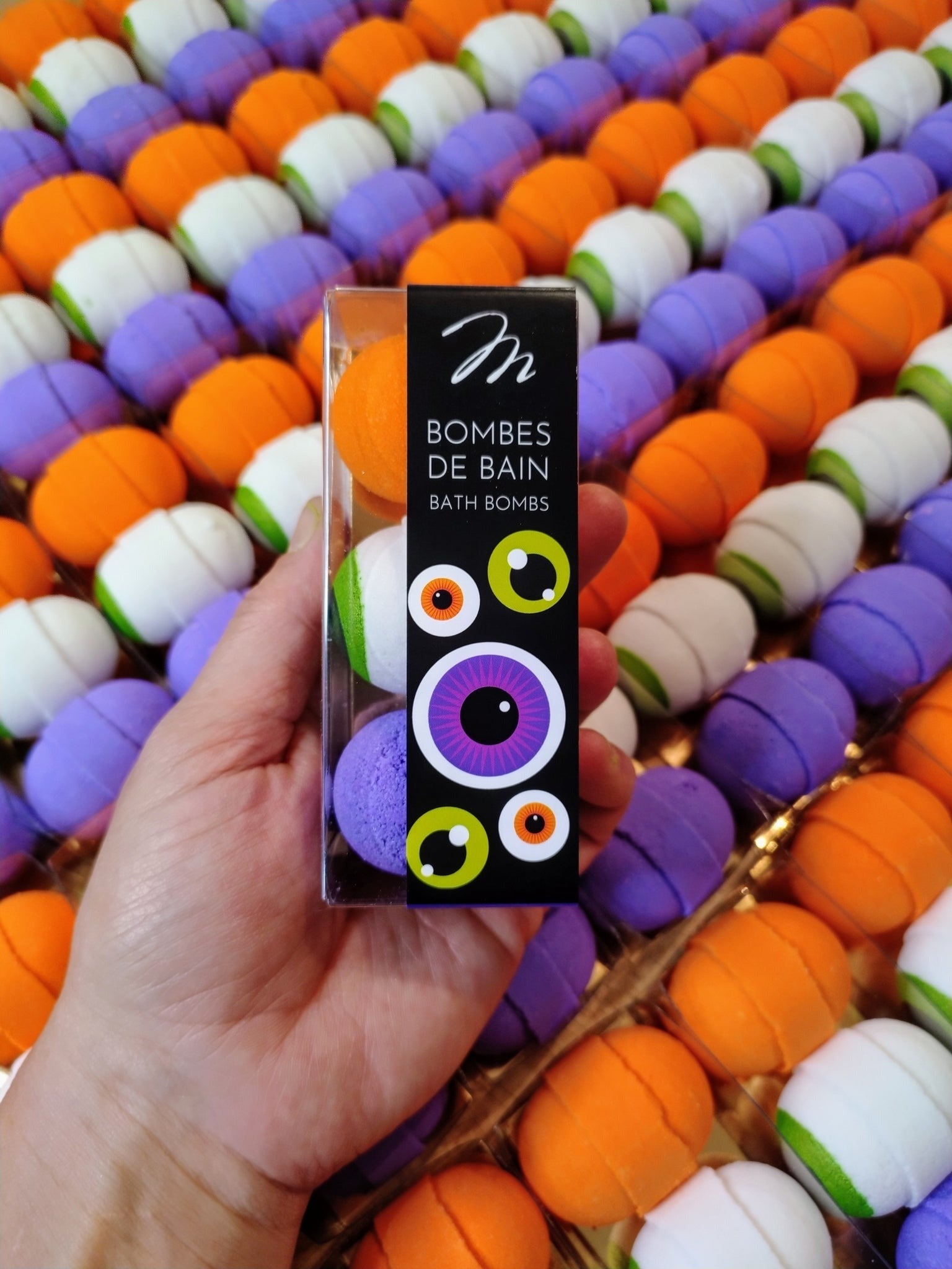 Bombes de bain - Halloween - Monstre